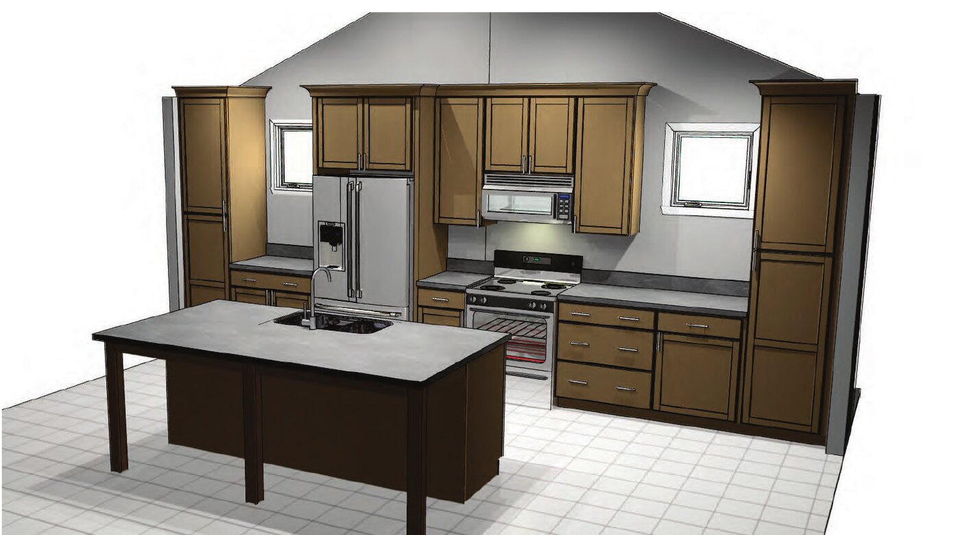 Kitchen rendering