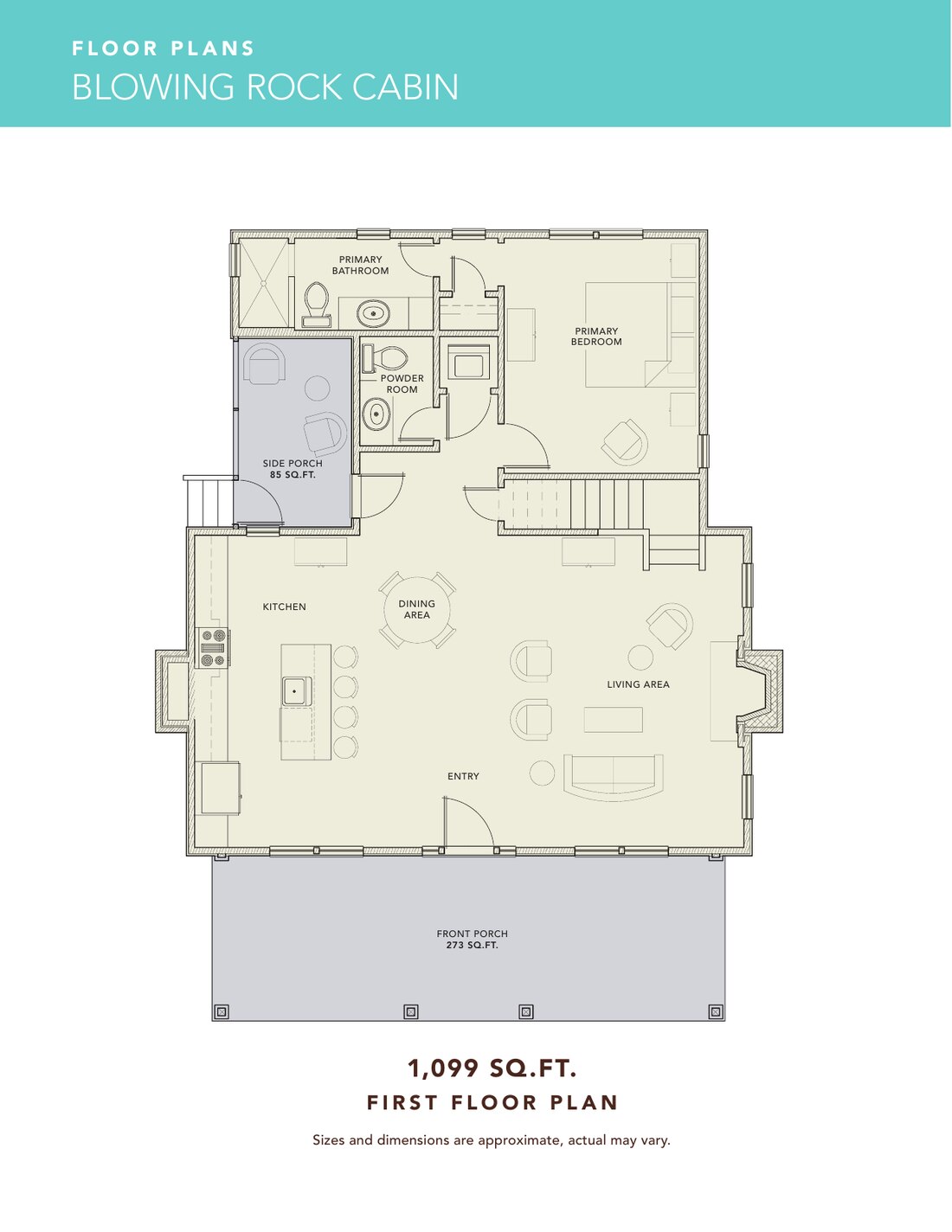 First floor plan — full page