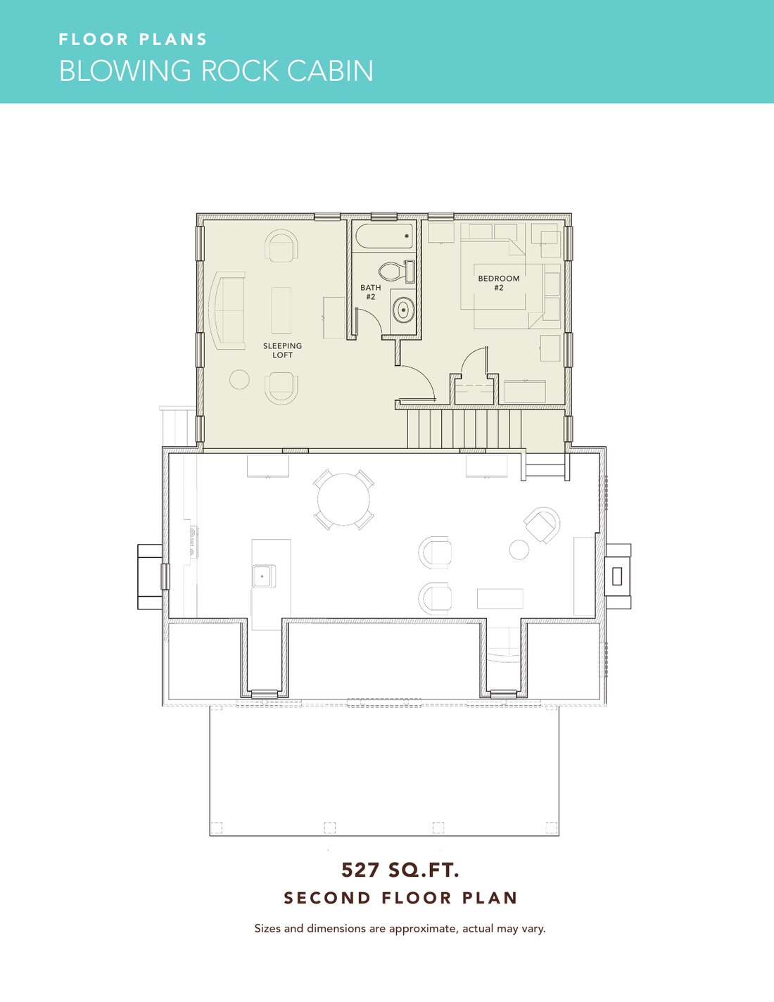 Second floor plan — full page